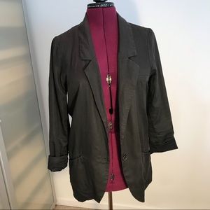 Silence + Noise slouchy lyocell blazer